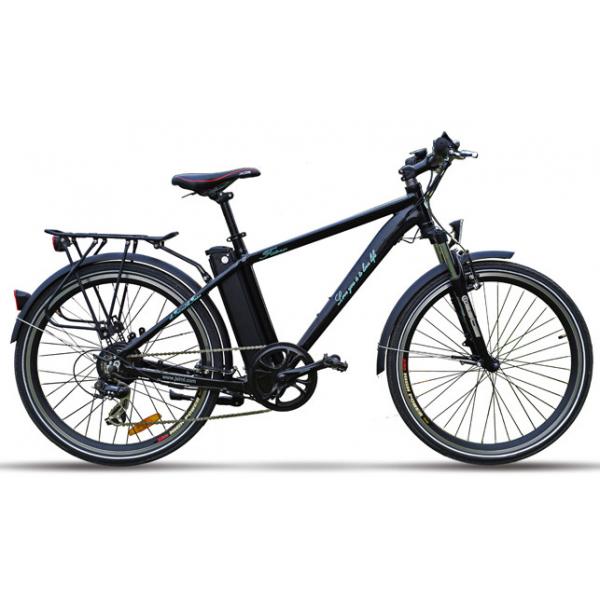 Quality Pedal Powered Electric Bike , Intelligent Brushless Motor Assisted Bike for sale