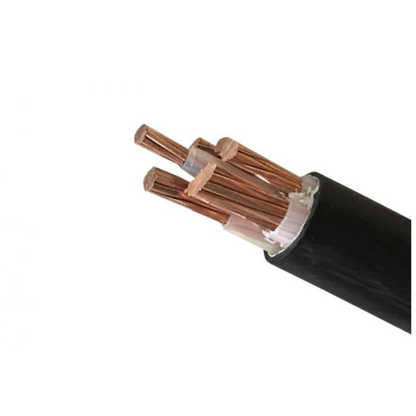 Quality 0.6/1kV Cu XLPE Power Cable , XLPE Electrical Cable With Black Jacket for sale