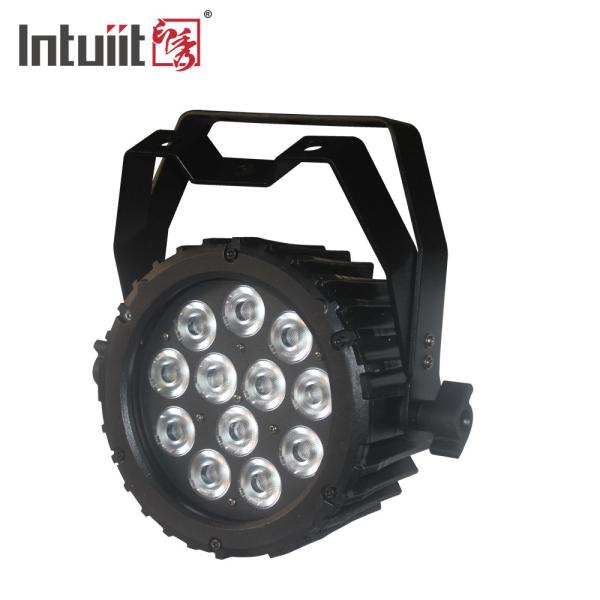 Quality No Fan Cooling 12pcs RGB LED DMX Par Can Lights for sale