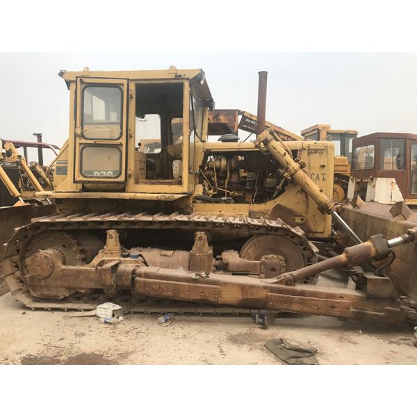 Quality Two Units Used Crawler Bulldozer CAT D7G 3306T Engine 200HP Powershift for sale