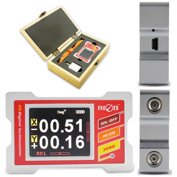3.7V Charging Lithium Battery Precise MEMS Inclinometer , 2 Axis Angle ...