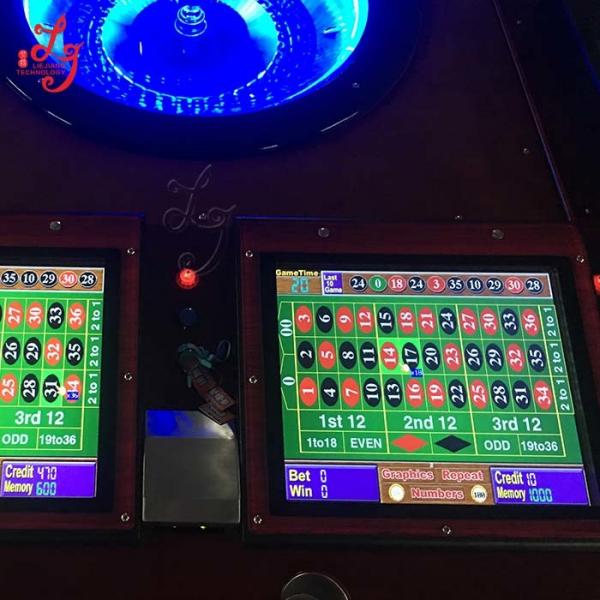 Quality 12 Player Trinidad Touch Screen Roulette Gambling Machine 37 / 38 Holes for sale
