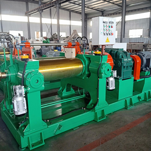 Quality Customized Rubber Mixing Machine , Multifunction Two Roll Mixing Mill for sale