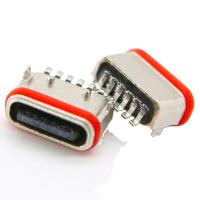 Quality Female Horizontal SMT 6 Pin Connector USB3.0 USB3.1 For Charging for sale