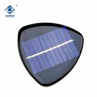 China 0.29W Customized Poly Mini Epoxy Solar Panel 5.5V Epoxy Adhesive Solar Panel ZW factory