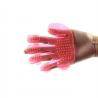 China Five Fingers Jelly Curry Comb Plastic Pet Grooming And Massage Tool factory