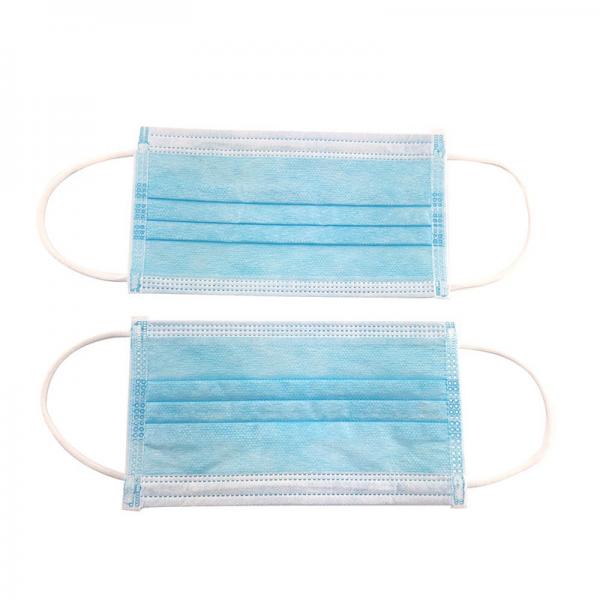 Quality Non woven Disposable Face Mask Weight 25grams With Secure Loop Earloop for sale