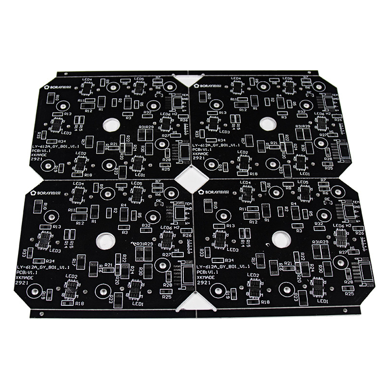 China Quick Turn Pcb Prototypes Clad Single Sided Pcb Assembly Services Of LED Aluminum PCB for sale
