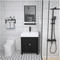 Quality 0.6m Ceramic Basin Smart Bathroom Cabinet Floor To Ceiling Moistureproof for sale
