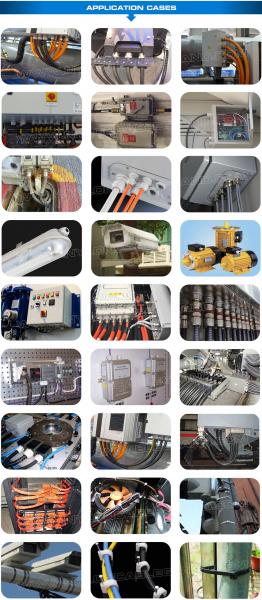 Application cases of Polyamide cable glands cable joints