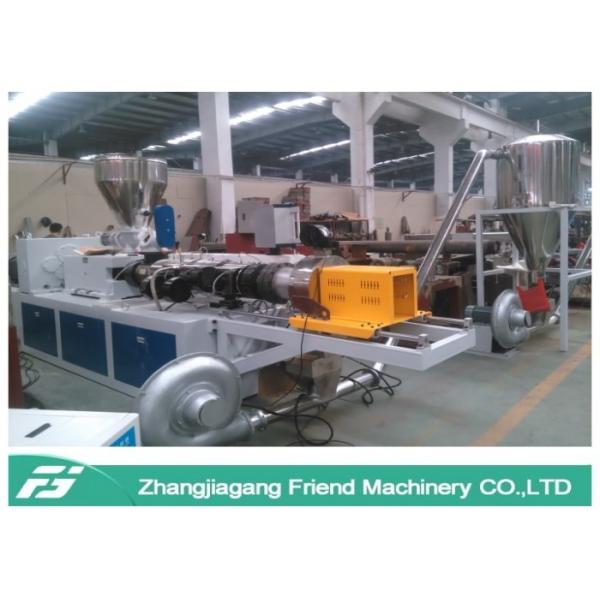 Quality Low Noise Wood Plastic Composite Production Line Smooth Transmission for sale