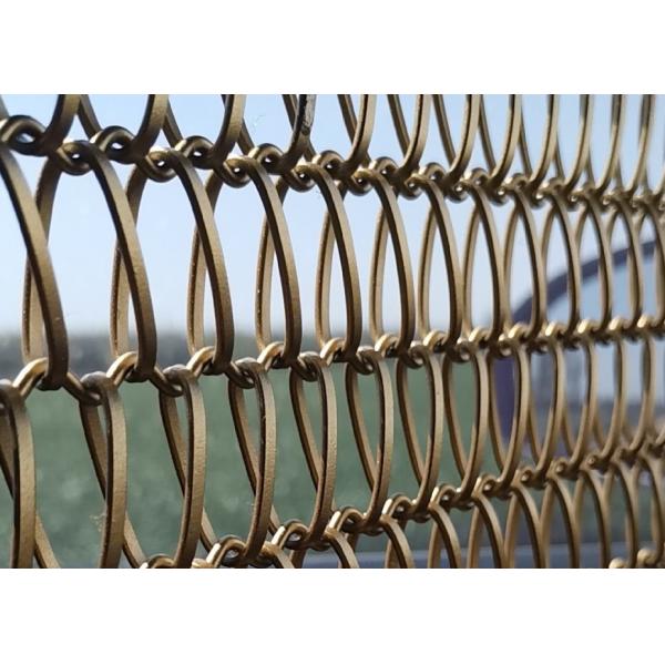 Quality Balustrade Titanium Architectural Metal Mesh ISO9002 for sale