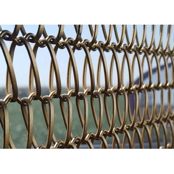 Quality Balustrade Titanium Architectural Metal Mesh ISO9002 for sale