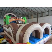 Quality Inflatable Obstacle Bounce House 18.3 X 3.7 X 5.5m , 40 Ft Obstacle Course for sale