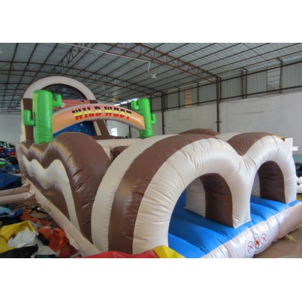 Quality Inflatable Obstacle Bounce House 18.3 X 3.7 X 5.5m  , 40 Ft Obstacle Course Inflatable for sale