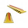 China Yellow Color Tyre Spike Barrier / Killer Waterproof Function , Stainless Steel Material tyre killer factory