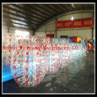 China High quality football games RED and BLUE inflatable human bubble balls bumper balls/soccer bubbles factory