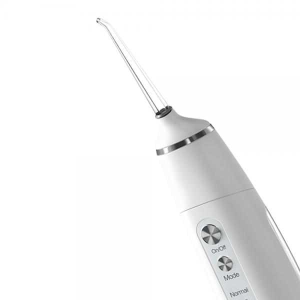 Quality Handheld White Quiet Water Flosser IPX7 Waterproof DC 5V 1A for sale