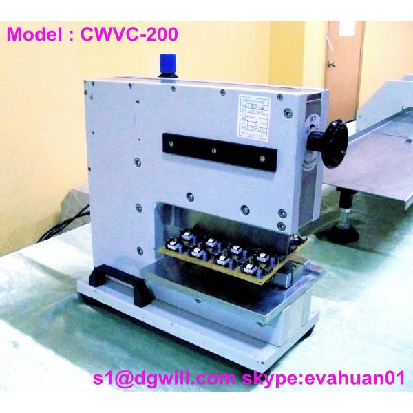 Quality Pneumatic Type PCB Separator Cut Short Alum Board with 2 Linear Blades,Pcb for sale