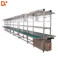China Aluminium Assembly Line Conveyor LED Light Assembly Line Equipment With PVC Conveyor Belt factory