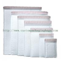 China White Poly Bubble Mailers , Self Adhesive Poly Mailers Envelopes Bags PE Material factory