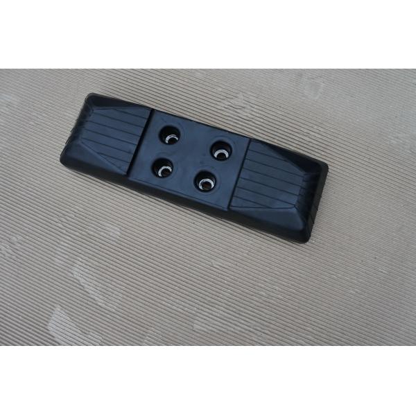 Quality Custom Excavator Steel Track Pads , Clip On Rubber Pads For Excavators for sale