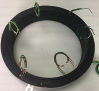 China 435mm Large Diameter Through Hole Slip Ring IP51 With Thermocouple Signal factory