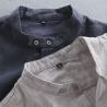 China Men's shirts casual linen shirt collar long-sleeved shirt short-sleeved shirt factory