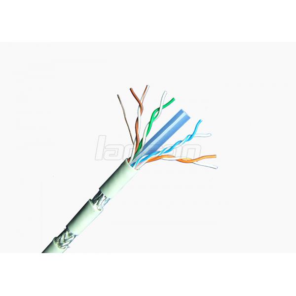 Quality Customized 305m Cat6 Lan Cable SFTP 23AWG Twisted Pair Gigabit Cable for sale