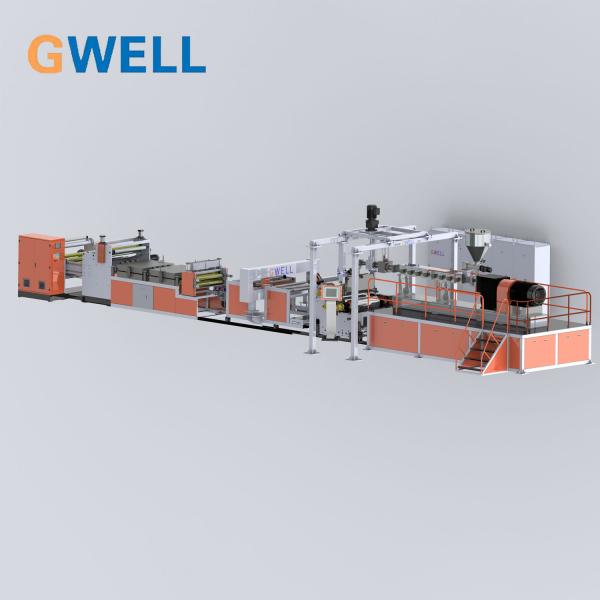 Quality Parallel Twin Screw Extruder PET Sheet Extrusion Line 100% Recycled Material for sale
