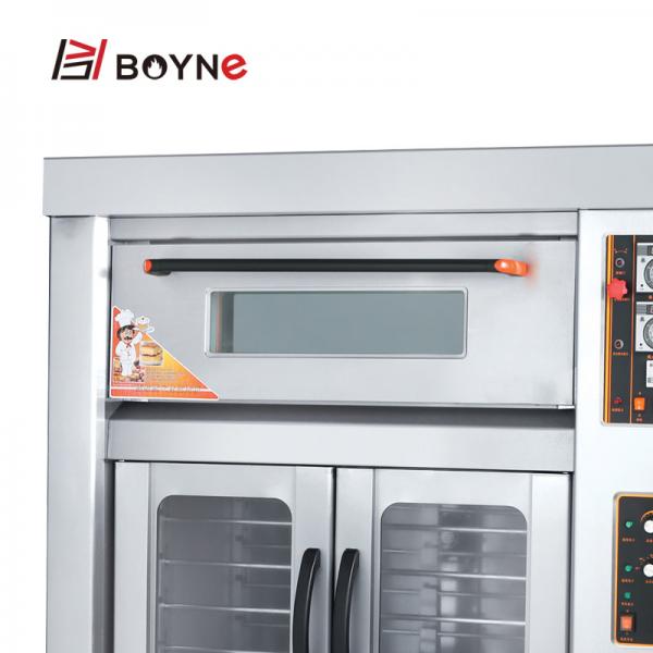 Quality Commercial Baking Two Layer Four Trays Oven with Proofer 220v for sale