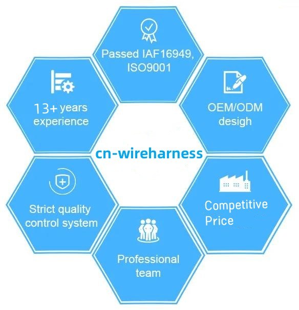 Professional Harness Over Mold Cable Manufacturers OEM Vehicle Wiring Harness