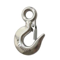 Quality 0.16kg - 1.52kg Stainless Steel Rigging Hardware Stainless Steel Lifting Hook M38 for sale