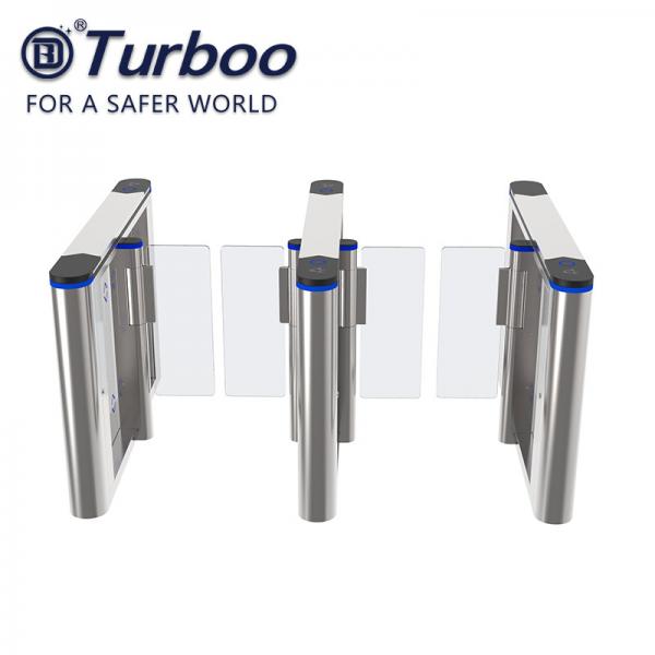 Quality Automatic Access Control Pedestrian Turnstile , Security Swing Gate 100-240V for sale