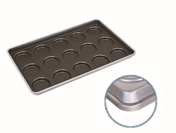 Quality 738x503x41mm pFA 0.8mm Hamburger Bun Baking Pan for sale