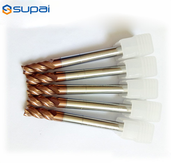 Quality High Performance Carbide Roughing End Mills For CNC Processing System 6mm 8mm for sale