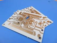 China Hybrid PCB Mixed Material PWB Built On 10 mil RO4350B+FR4 With Blind Via factory