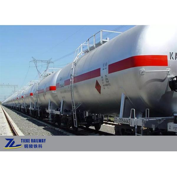 Quality Gas Kerosene Diesel Railway Oil Tank Wagons 70t Light Chemical Fuel Wagon for sale