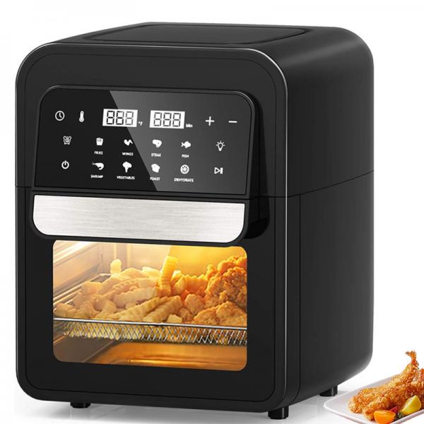 Quality 7L 12L 24L Stainless Steel Digital Air Fryer Steam Function Air Toaster Oven No for sale