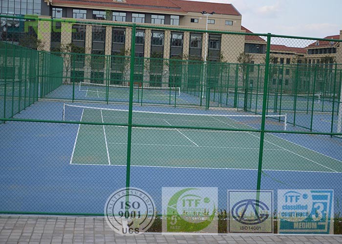 China Outdoor Artificial Tennis Playing Surfaces Anti Abrasion Easy To Install factory