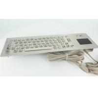 China Customized Layout Keyboard With Integrated Touchpad , Wired Connection factory