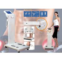 China Human Body Composition Analyzer Professional Body Fat Analyzer With Colorful Touch Screen factory