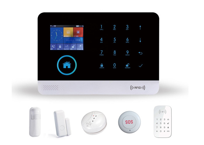 China 2.4G 120mA Wireless Security Alarm System 315MH With Tuya factory