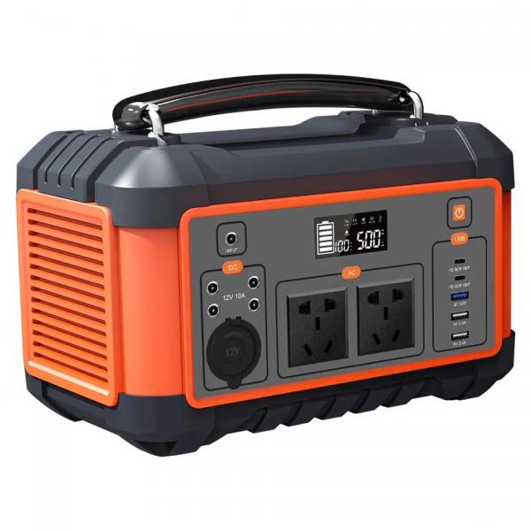 Quality OEM LiFePO4 Portable Solar Power Station 600W AC Output For Blackout Emergency Rescume for sale