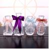China Clear Refillable Empty Glass Perfume Bottle Aroma Reed Diffuser Glass And PP Material factory