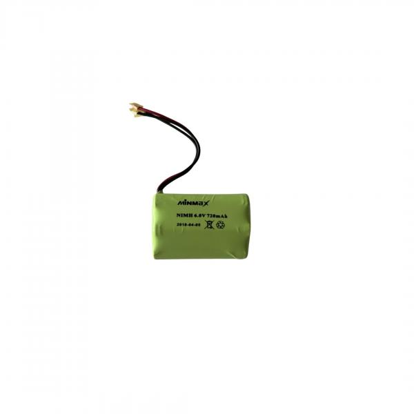 Quality 720mAh 6.0 V NiMH Battery Pack AAA720 Low Temperature Discharge for sale