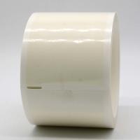 Quality 20x100-20mm Cable Adhesive Label 1mil White Matte Translucent Water Resistant for sale