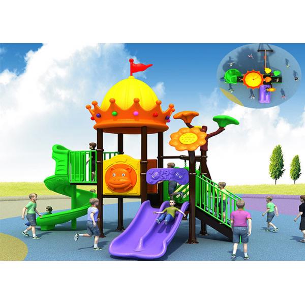 Quality Staticproof Kids Playground Slide With Plastic Tunnel UVproof for sale
