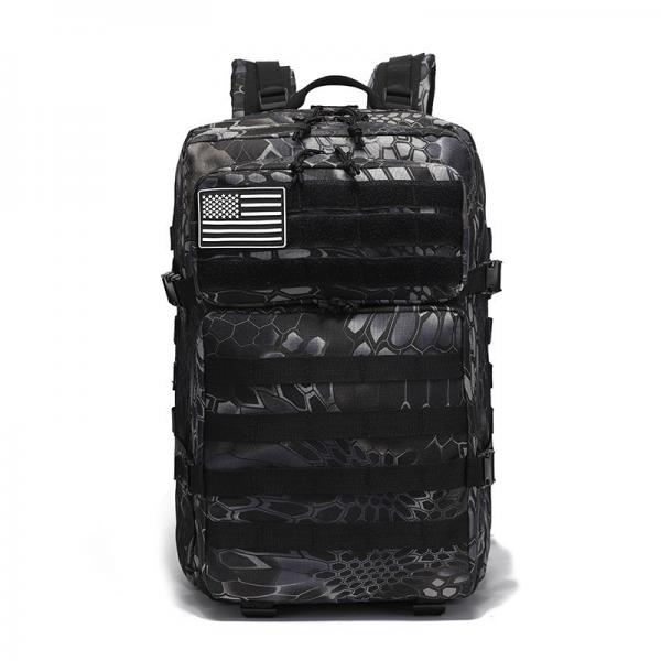 Quality 900D Oxford Molle System Backpack 42L Camouflage Military Black Backpack for sale