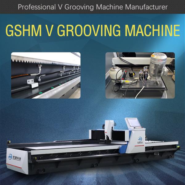 Quality Automatic Horizontal V Grooving Machine For Sheet Metal Grooving Machine 1550 for sale